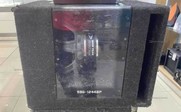 Сабвуфер  alpine sbg-1244bp