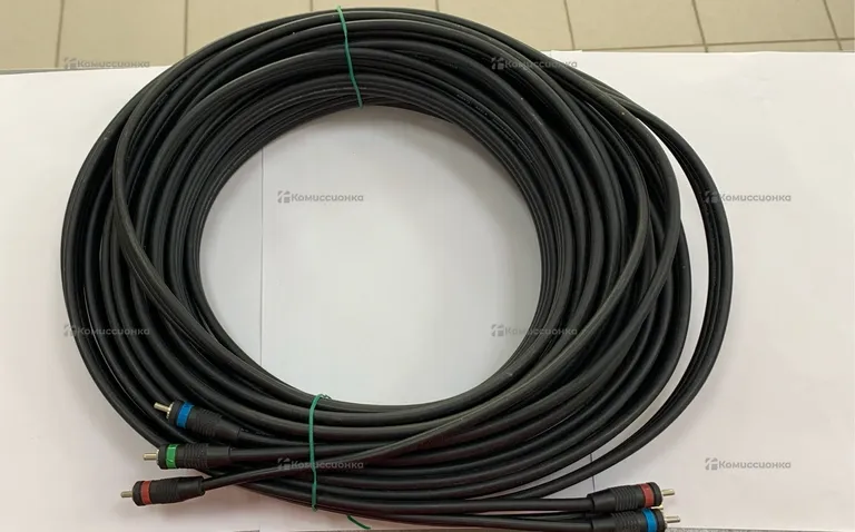 Видео кабель 3RCA 5М