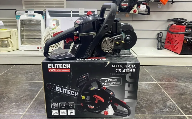 бензопила Elitech cs 4125r