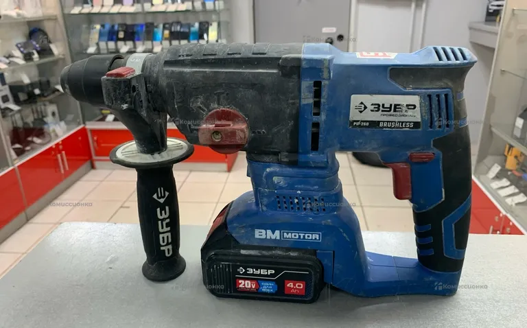 Аккумуляторный перфоратор ЗУБР PB-260-42 20v