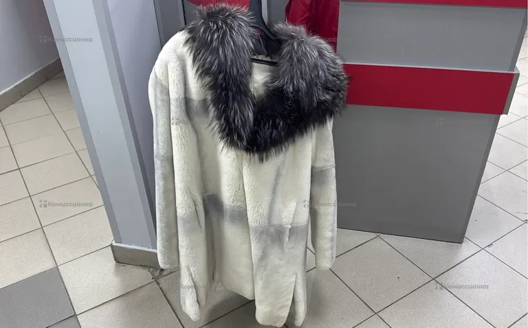 шуба кролик