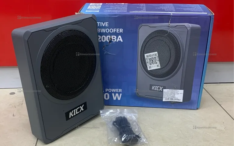 Сабвуфер  kicx Q200BA