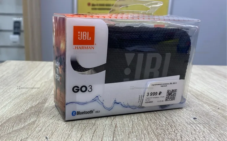Колонка  JBL GO 3