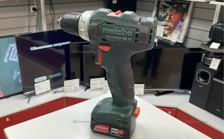 дрель-шуруповёрт metabo bs 12v