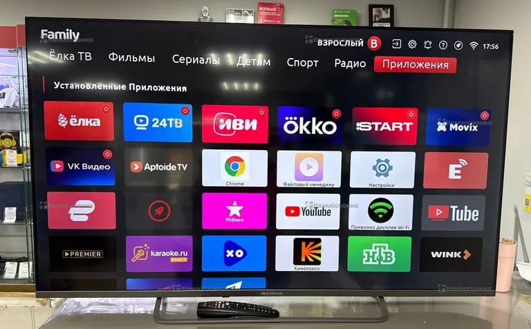 Телевизор topdevice TDTV50CS06U_BK
