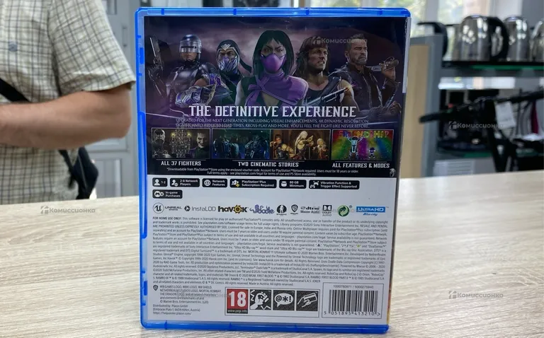 Sony PlayStation5  Диск Mortal kombat 11