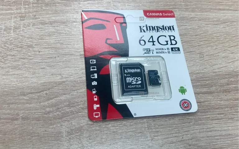 Micro USB Kingston 64 gb