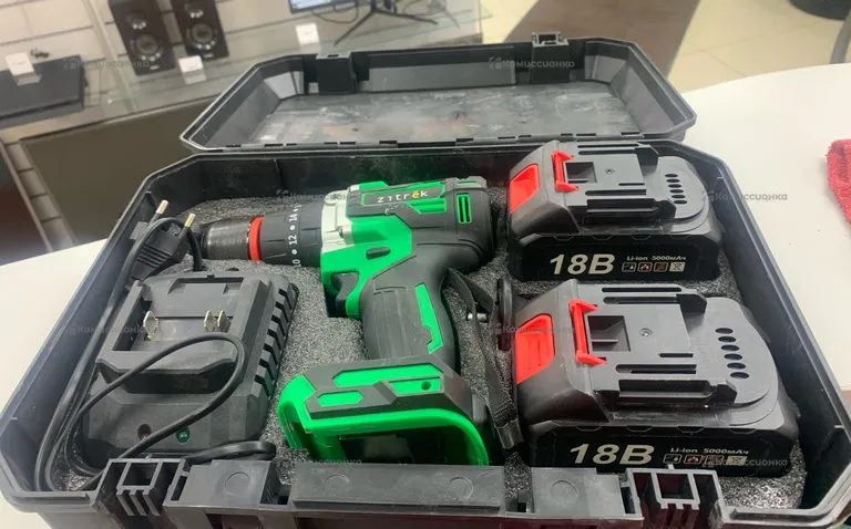 Дрель аккумуляторная Zitrek Greenpower 20 Li(20B,