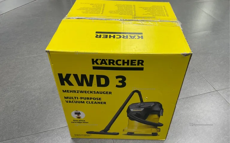 Пылесос  строительный KARCHER KWD 3