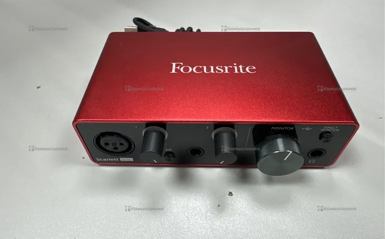 Звука карта focusrite Scarlett Solo  3rd gen