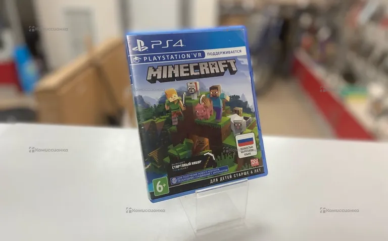 PS4. диск Minecraft