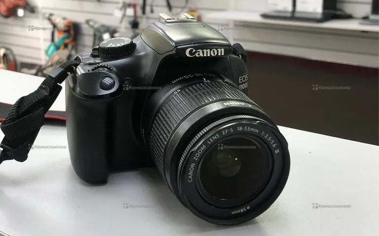 Фотоаппарат  Canon EOS 1100D Zoom 18-55