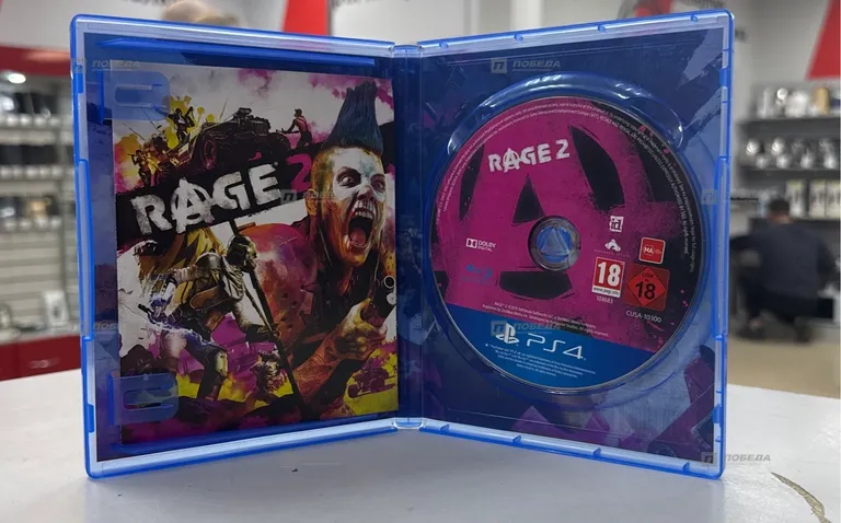 Ps4 диск Rage 2