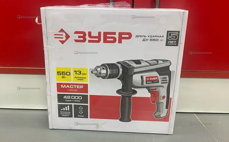 Дрель ЗУБР ДУ-550 ЭР