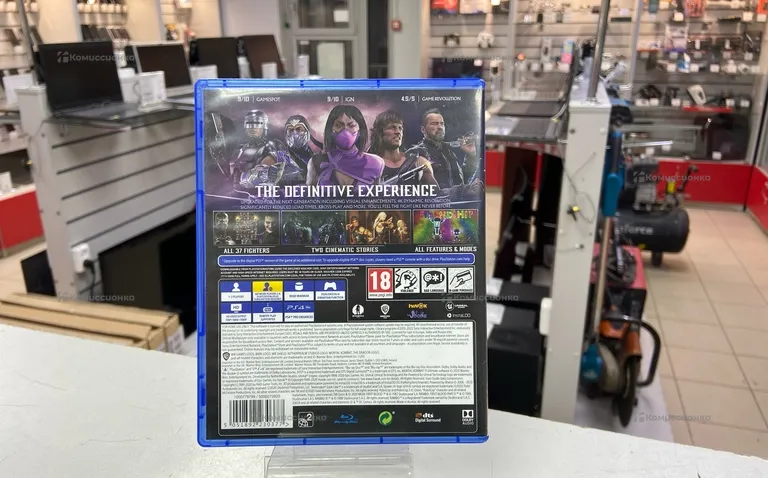 PS4. диск Mortal Combat 11 Ultimate