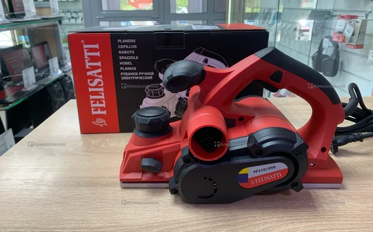 рубанок электрический felisatti pf110/950