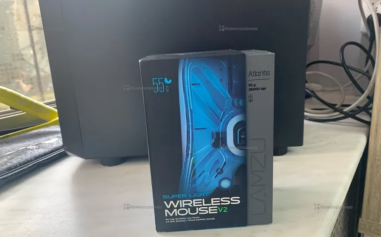 Мышь игравшая Seper light wireless mouse 2.4 ghz