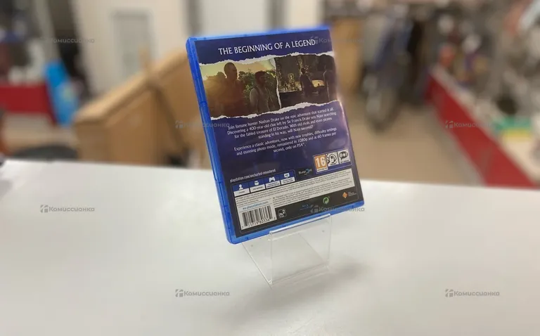 PS4. диск uncharted Drakes Fortune