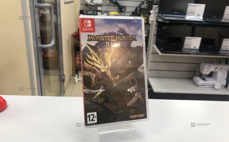 Nintendo картридж monster hunter rise