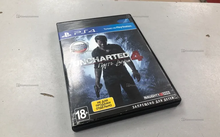 Диск PS4. uncharted путь вора