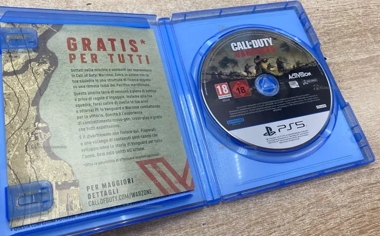PS5 диск Call of Duty Vanguard