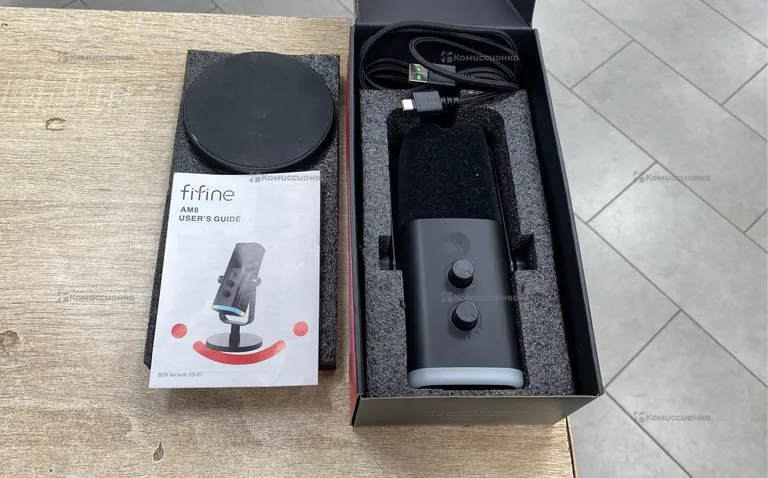 Микрофон FIFINE Ampligame AM8 Black