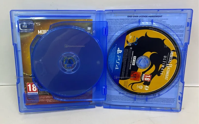Диск PS4 Mortal Combat 11 ultimate