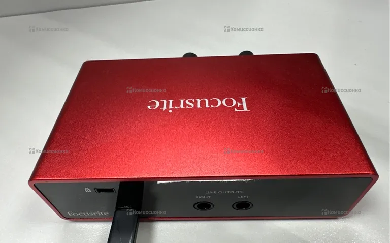 Звука карта focusrite Scarlett Solo  3rd gen