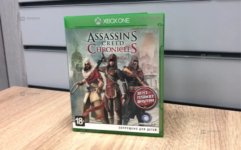 Xbox диск Assasins Creed Chronicles