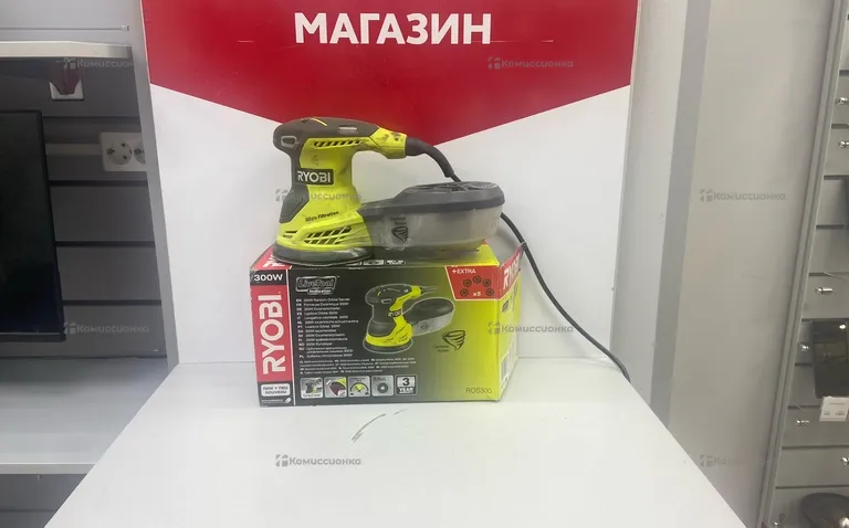 Эксцентриковая шлифмашина Ryobi ROS300