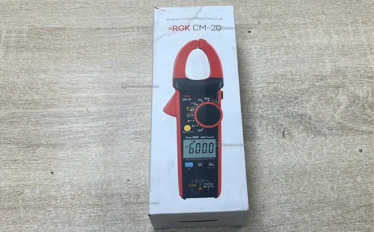 Клещи токоизмерительные RGK CM-20