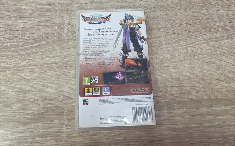 Диск на psp breath of fire