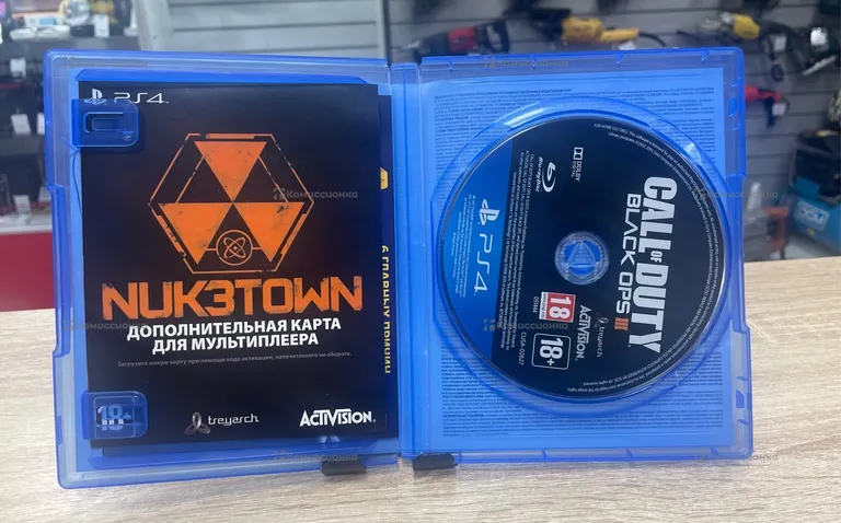 PS4. Диск Call of Duty Black ops 3