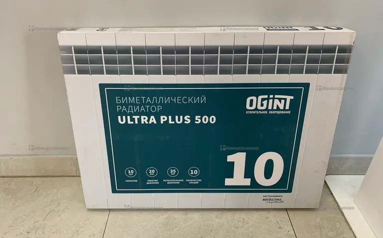 Радиатор OGint 500 10 секций.