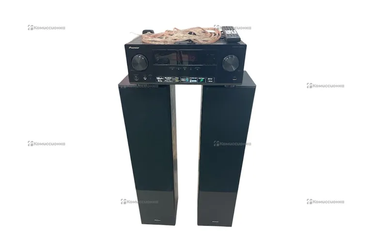 Ресивер Pioneer VSX-424-K + колонки Pioneer S-ES21