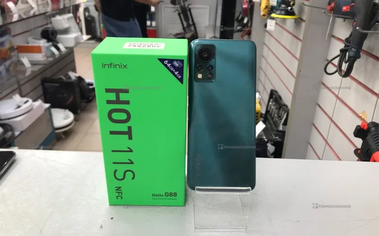 Infinix hot 11s 4/64 ГБ NFC