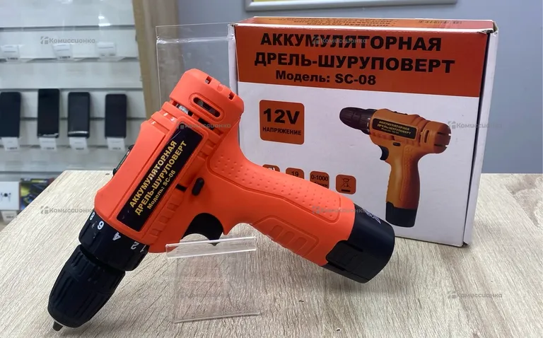 Аккумуляторный дрель-шуруповерт SC-08
