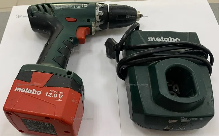 Дрель-шуруповерт metabo BS 12 NiCd