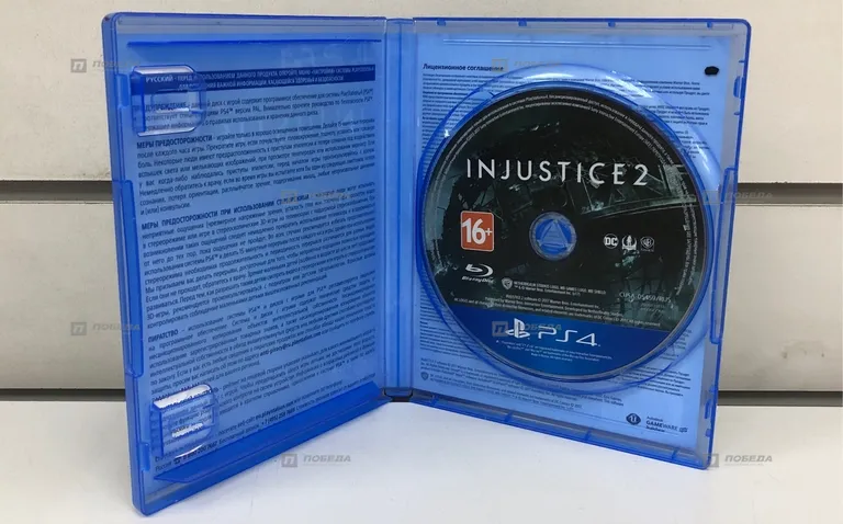 PS4. Диск Injustice 2