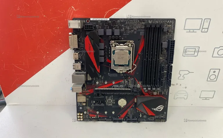 Процессор i7-7700 с материнской платой strix