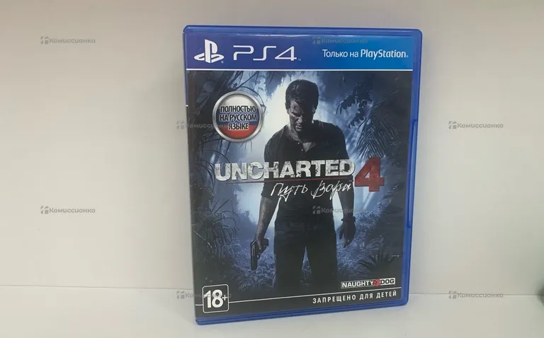 PS4. Диск PS4 UNCHARTED 4