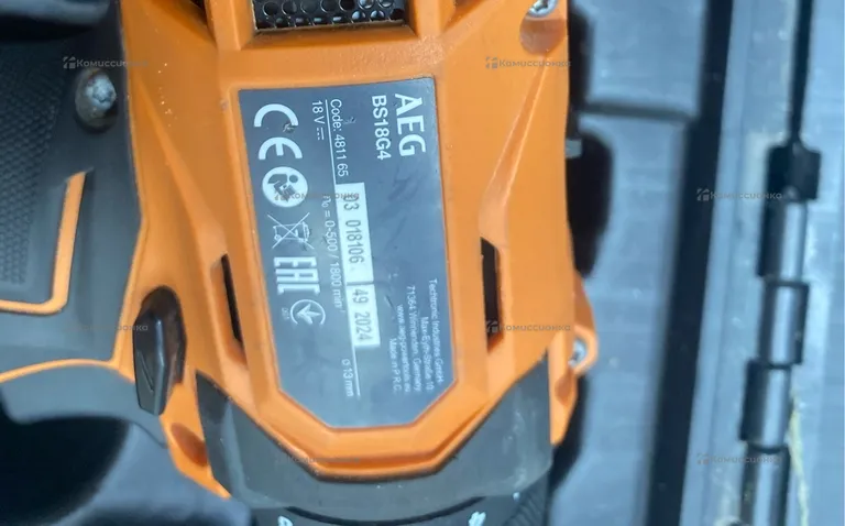 Дрель-шуруповерт AEG BS18G4