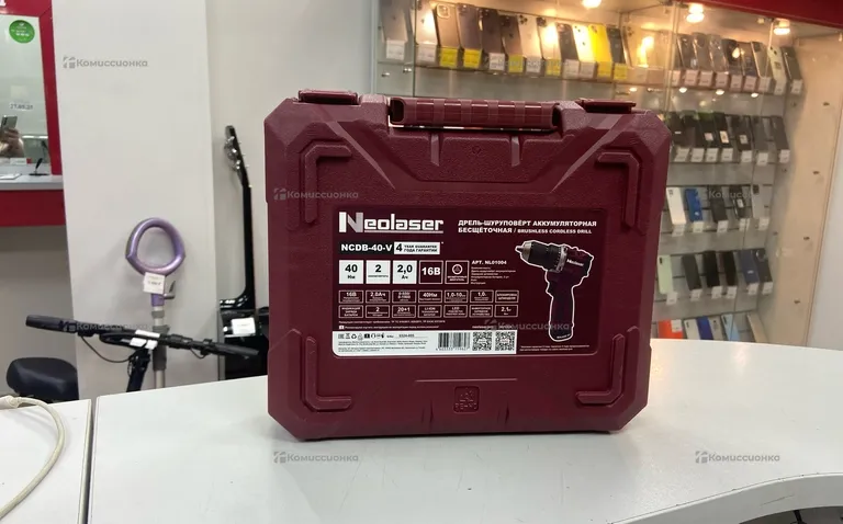 Дрель-шуруповерт аккумуляторная Neolaser NCDB-40-V