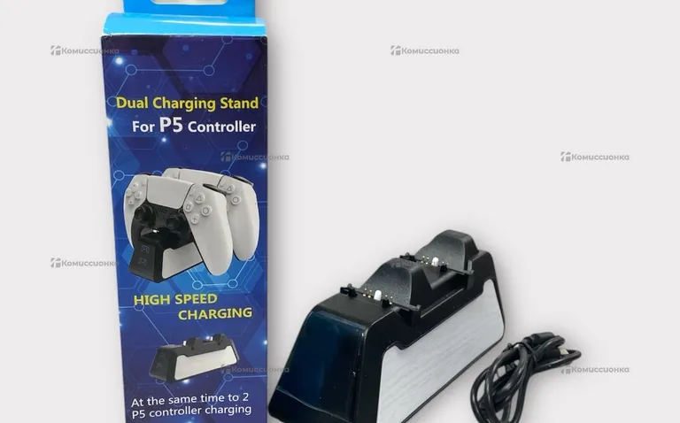 зарядная станция с подсветкой Playstation 5