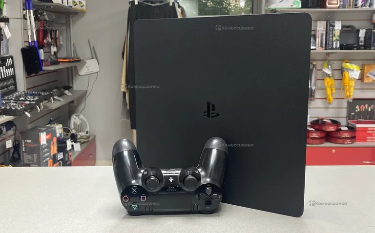 Приставка PS4 Slim 1tb+джойстик