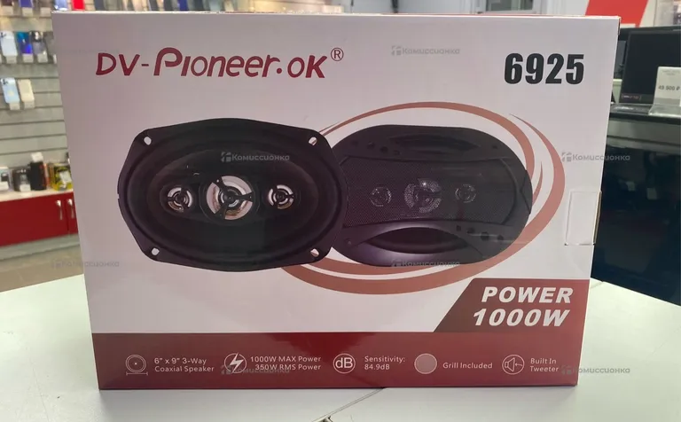 Авто колонки DV-Pioneer.OK 6925