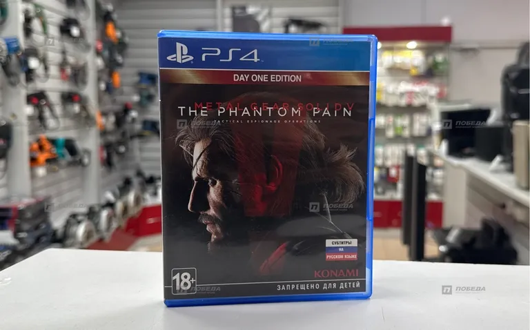 Ps4 диск Metal Gear Solid V