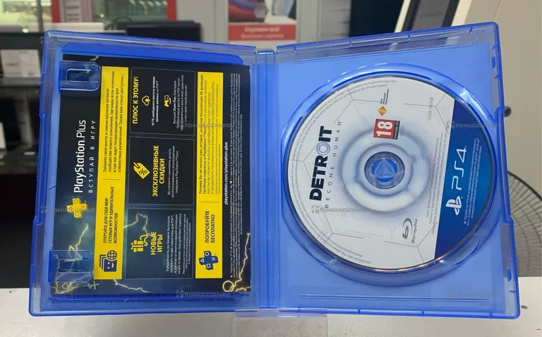 PS4. Диск на PS4 Detroit