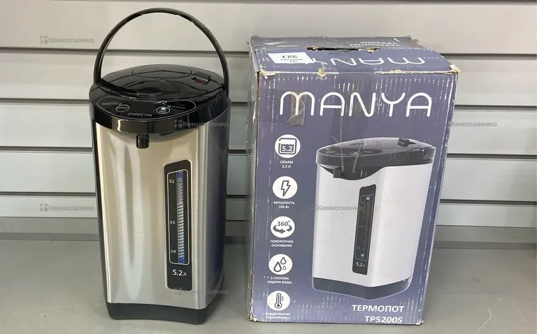 Термопот MANYA TP5200S 750 Вт 5,5 л (нержавейка)