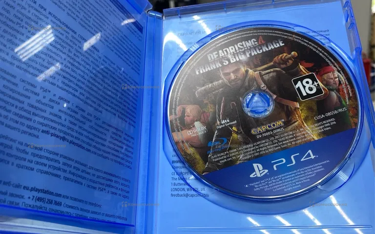 PS4. диск DEADRISING FRANK’S BIG PAVKADE